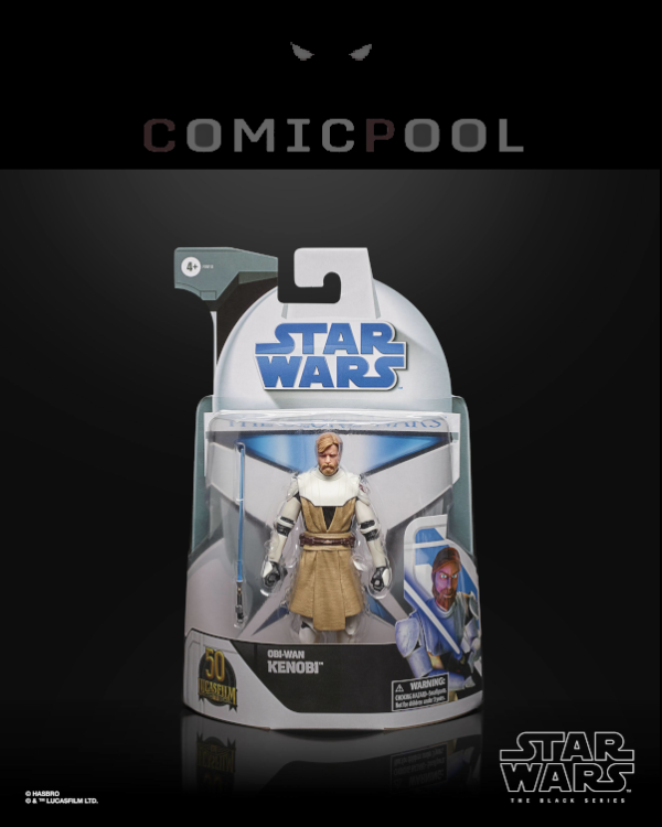 Star Wars The Clone Wars Black Series Lucasfilm 50th Anniversary Actionfigur 2021 Obi-Wan Kenobi