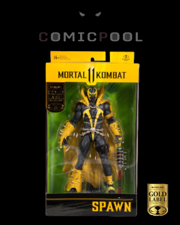 Mortal Kombat Actionfigur Spawn (Curse of Apocalypse) (Gold Label Series) 18 cm