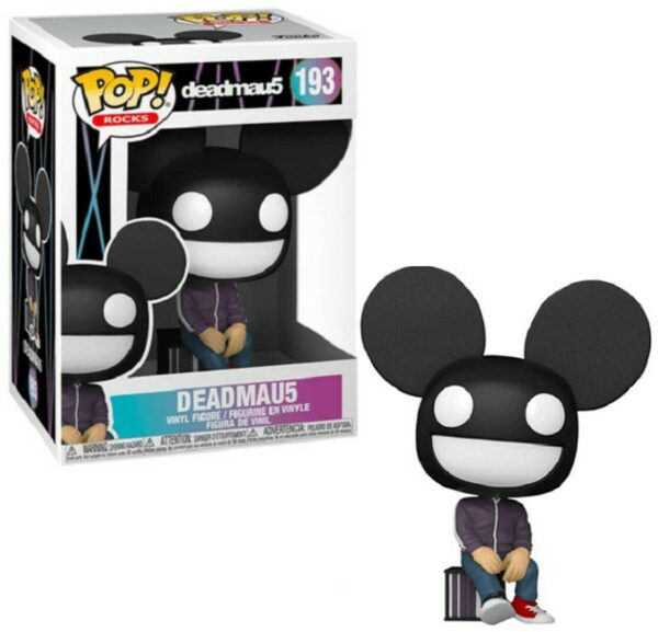 Deadmau5 POP! Rocks Vinyl Figur Deadmau5 9 cm