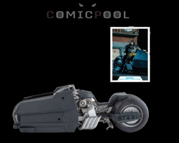DC Multiverse Fahrzeug White Knight Batcycle – Bild 4