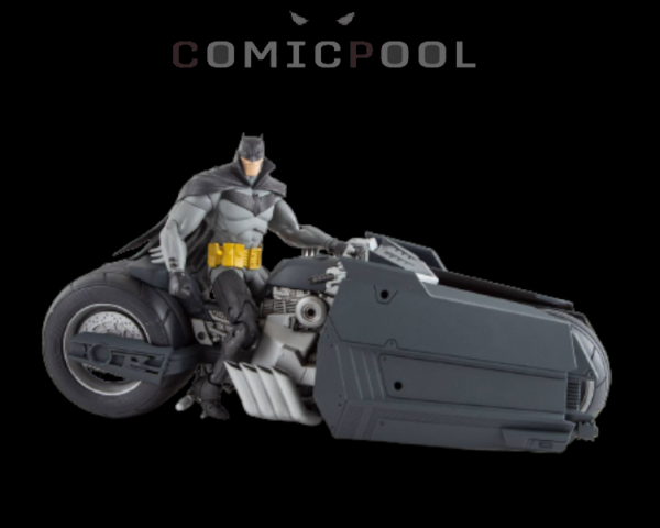 DC Multiverse Fahrzeug White Knight Batcycle – Bild 5