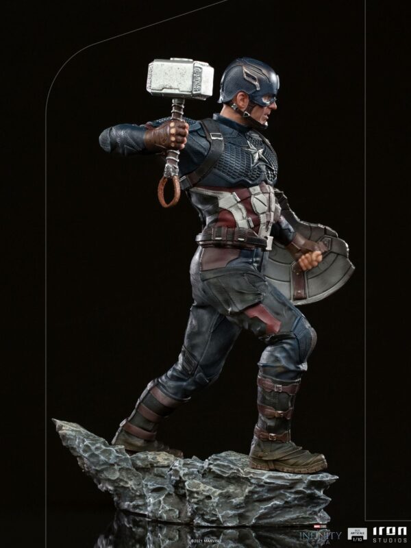 The Infinity Saga BDS Art Scale Statue 1/10 Captain America Ultimate 21 cm – Bild 3