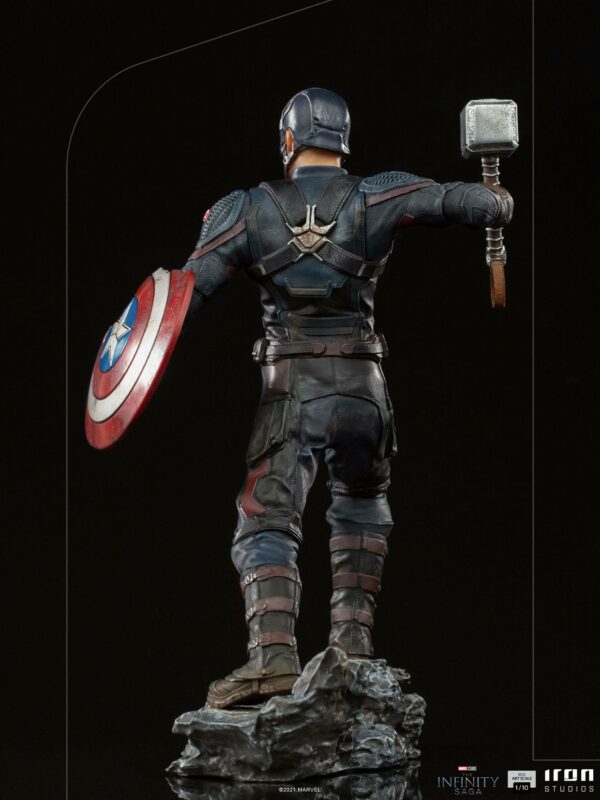 The Infinity Saga BDS Art Scale Statue 1/10 Captain America Ultimate 21 cm – Bild 4
