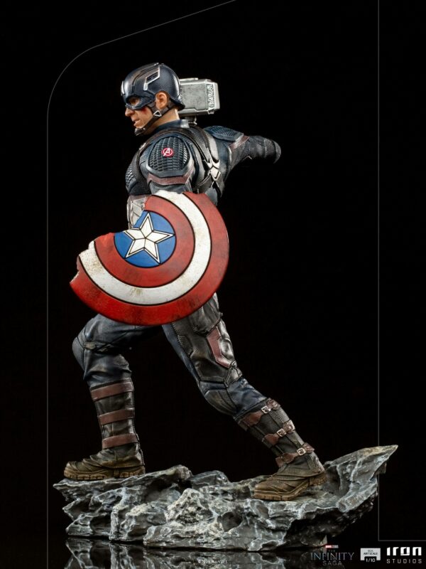 The Infinity Saga BDS Art Scale Statue 1/10 Captain America Ultimate 21 cm – Bild 5