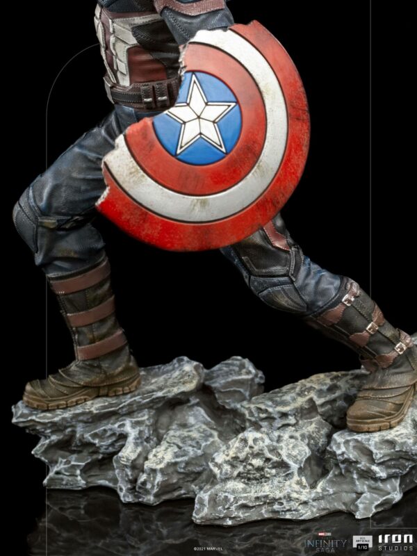 The Infinity Saga BDS Art Scale Statue 1/10 Captain America Ultimate 21 cm – Bild 8
