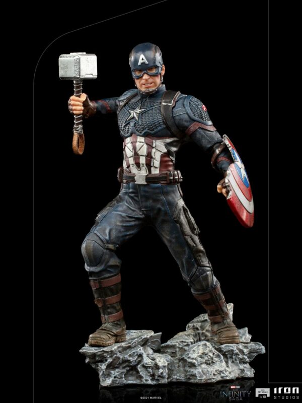 The Infinity Saga BDS Art Scale Statue 1/10 Captain America Ultimate 21 cm – Bild 11
