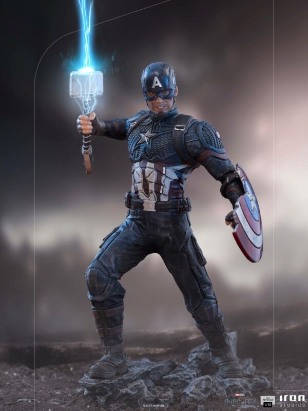 The Infinity Saga BDS Art Scale Statue 1/10 Captain America Ultimate 21 cm – Bild 12