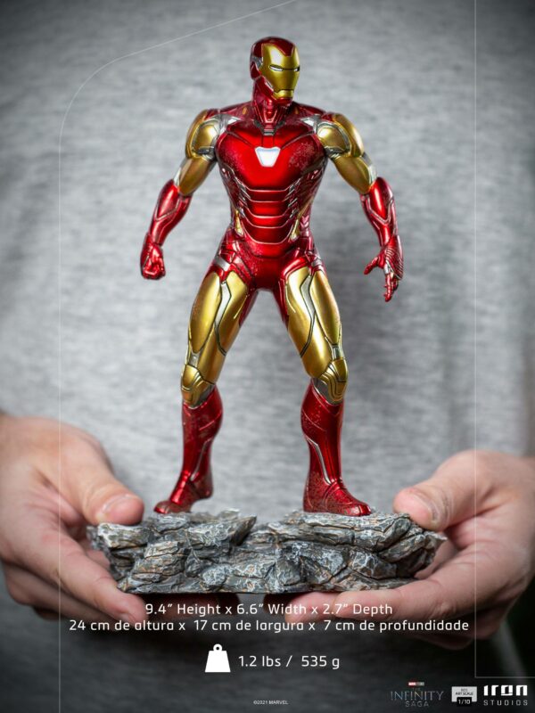 The Infinity Saga BDS Art Scale Statue 1/10 Iron Man Ultimate 24 cm – Bild 14