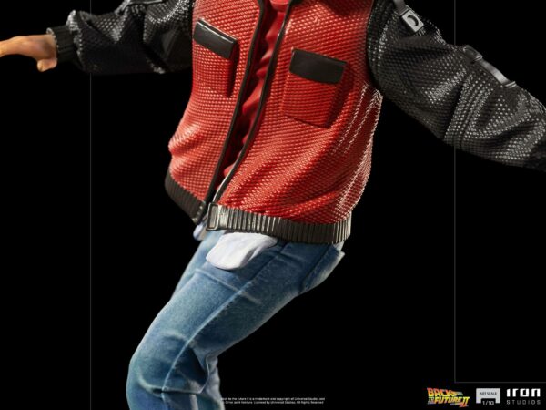 Zurück in die Zukunft II Art Scale Statue 1/10 Marty McFly on Hoverboard 22 cm – Bild 7