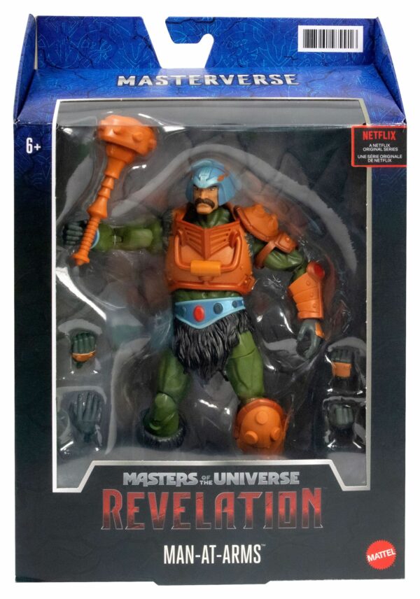 Masters of the Universe: Revelation Masterverse Actionfigur 2021 Man-At-Arms 18 cm