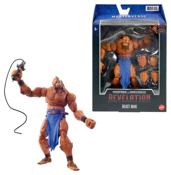 Masters of the Universe: Revelation Masterverse Actionfigur 2021 Beast Man 18 cm – Bild 4