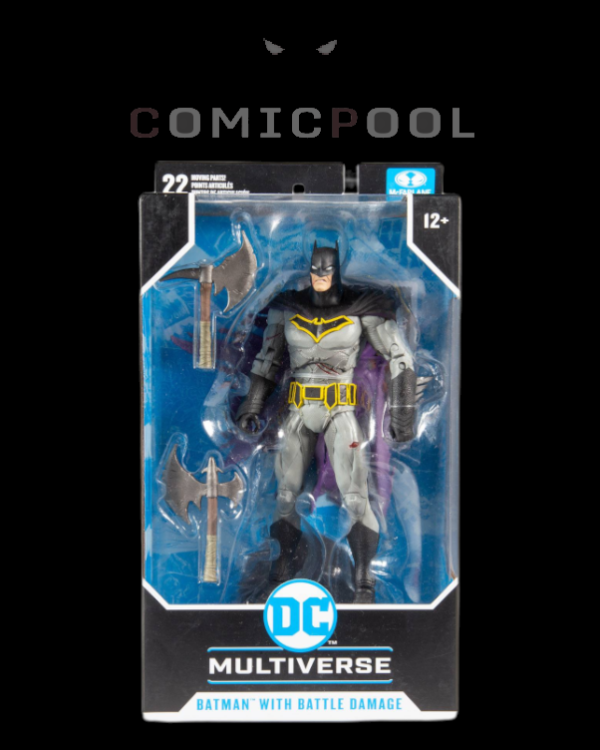 DC Multiverse Actionfigur Batman with Battle Damage (Dark Nights: Metal) 18 cm