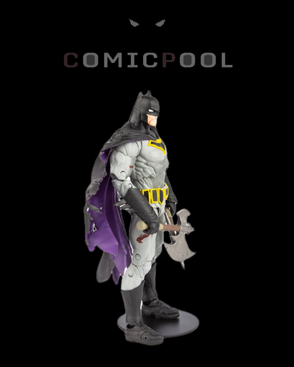DC Multiverse Actionfigur Batman with Battle Damage (Dark Nights: Metal) 18 cm – Bild 7