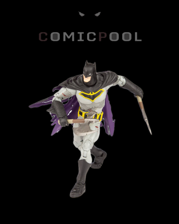 DC Multiverse Actionfigur Batman with Battle Damage (Dark Nights: Metal) 18 cm – Bild 9