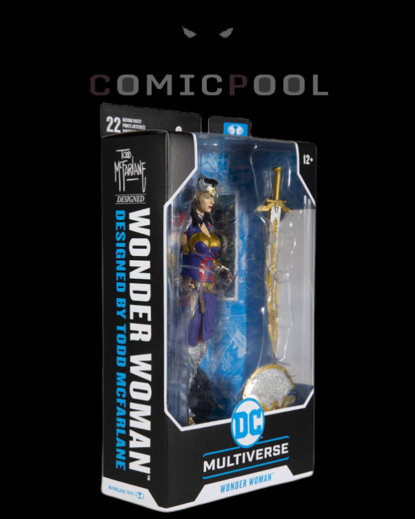 DC Multiverse Actionfigur Wonder Woman Designed by Todd McFarlane 18 cm – Bild 2