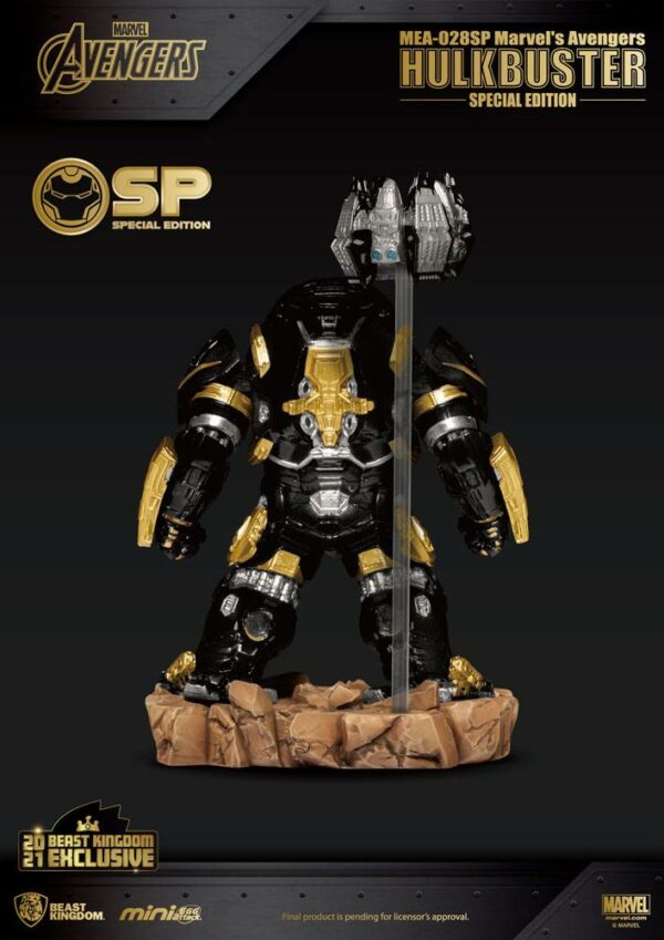 Avengers: Age of Ultron Egg Attack Figur Hulkbuster Special Edition 13 cm – Bild 3