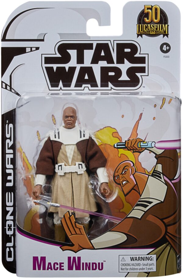 Star Wars The Clone Wars Black Series Actionfigur 2022 Mace Windu 15 cm
