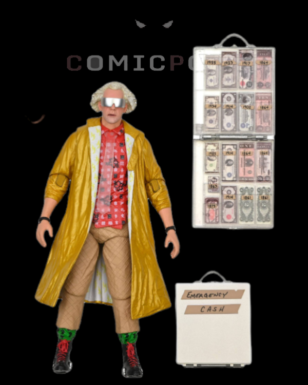Zurück in die Zukunft 2 Actionfigur Ultimate Doc Brown (2015) 18 cm