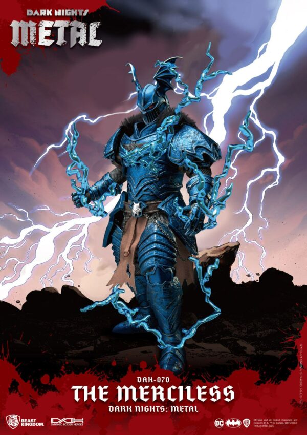 DC Comics Dark Nights Metal Dynamic 8ction Heroes Actionfigur 1/9 The Merciless 20 cm – Bild 4