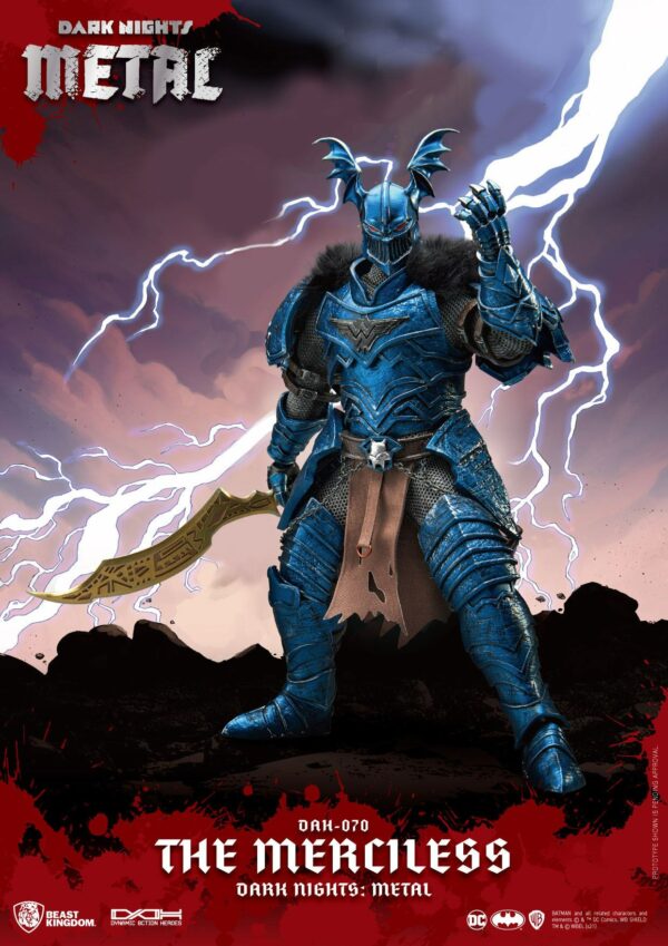 DC Comics Dark Nights Metal Dynamic 8ction Heroes Actionfigur 1/9 The Merciless 20 cm – Bild 5
