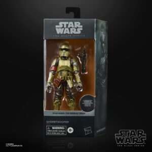 Star Wars The Mandalorian Black Series Carbonized Actionfigur 2021 Shoretrooper 15 cm