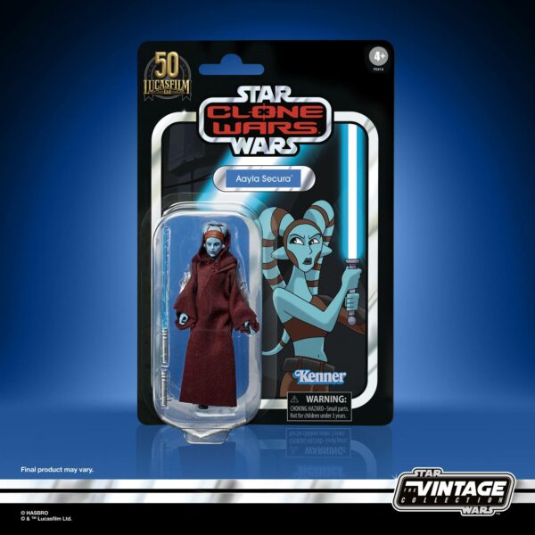 Star Wars The Clone Wars Vintage Collection Actionfigur 2022 Aayla Secura 10 cm