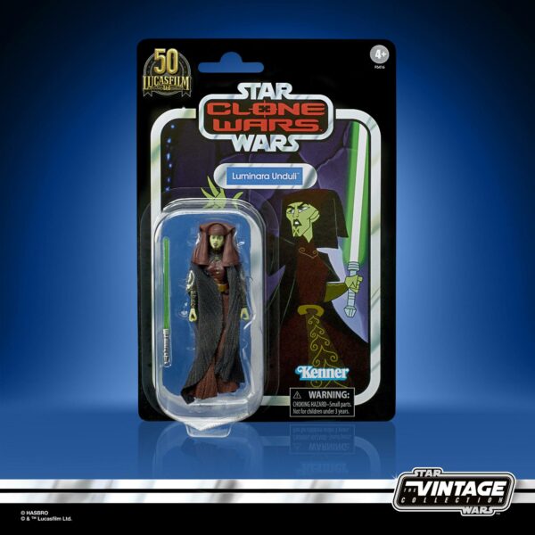 Star Wars The Clone Wars Vintage Collection Actionfigur 2022 Luminara Unduli 10 cm