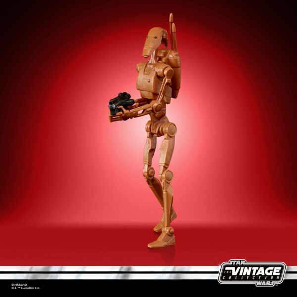 Star Wars The Clone Wars Vintage Collection Actionfigur 2022 Battle Droid 10 cm – Bild 3