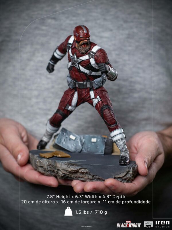 Black Widow BDS Art Scale Statue 1/10 Red Guardian 20 cm – Bild 13