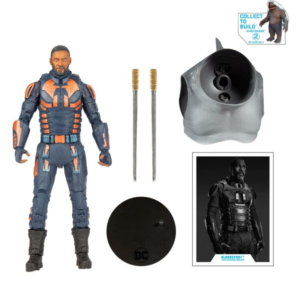 Suicide Squad Build A Actionfigur Bloodsport (Unmasked) 18 cm – Bild 4