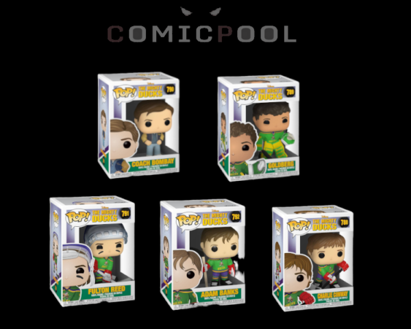 Mighty Ducks POP! Disney Vinyl Figuren Set