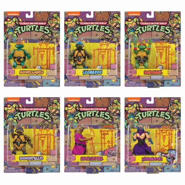 Teenage Mutant Ninja Turtles Sewer Lair Rotocast Action Figure 6-Pack - Previews Exclusive – Bild 2