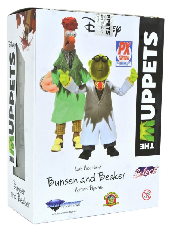 The Muppets Actionfiguren Box Set Lab Accident Bunsen & Beaker SDCC 2021 Previews Exclusive – Bild 7