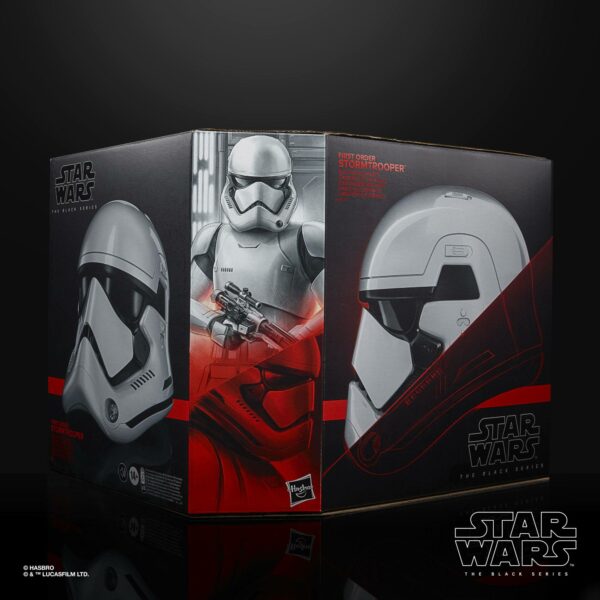 Star Wars Episode VIII Black Series Elektronischer Helm First Order Stormtrooper