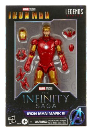 The Infinity Saga Marvel Legends Series Actionfigur 2021 Iron Man Mark III (Iron Man) 15 cm