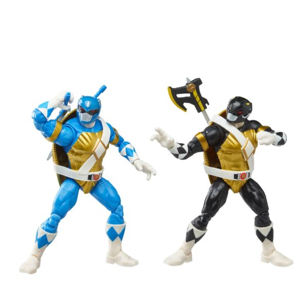 Power Rangers x TMNT Lightning Collection Actionfiguren 2022 Morphed Donatello & Morphed Leonardo – Bild 4