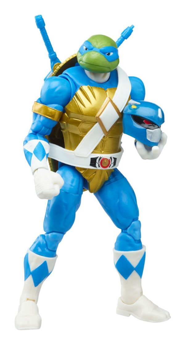 Power Rangers x TMNT Lightning Collection Actionfiguren 2022 Morphed Donatello & Morphed Leonardo – Bild 7