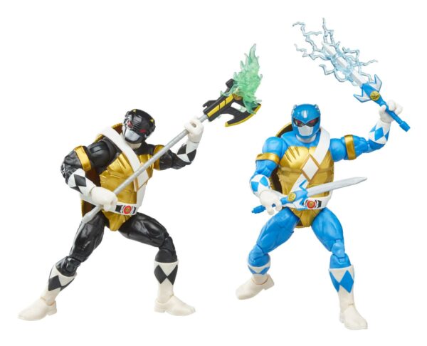 Power Rangers x TMNT Lightning Collection Actionfiguren 2022 Morphed Donatello & Morphed Leonardo – Bild 5