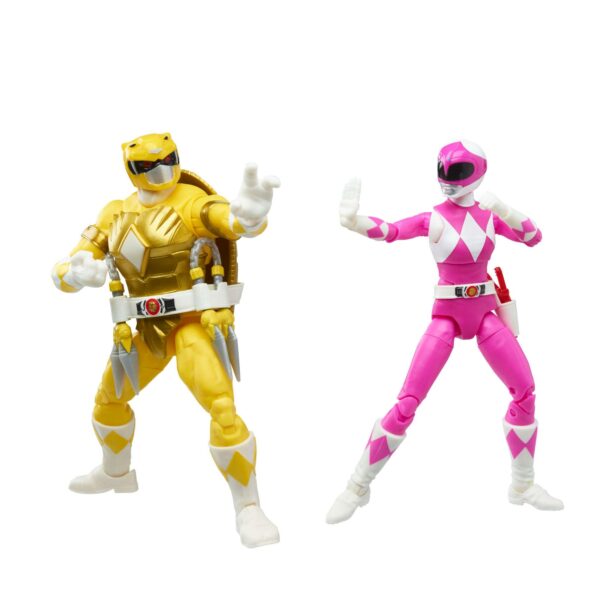 Power Rangers x TMNT Lightning Collection Actionfiguren 2022 Morphed April O´Neil & Michelangelo – Bild 4