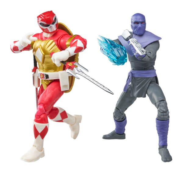 Power Rangers x TMNT Lightning Collection Actionfiguren 2022 Foot Soldier Tommy & Morphed Raphael – Bild 4