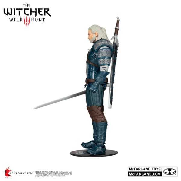 The Witcher Actionfigur Geralt of Rivia (Viper Armor: Teal Dye) 18 cm – Bild 9