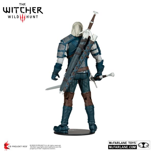 The Witcher Actionfigur Geralt of Rivia (Viper Armor: Teal Dye) 18 cm – Bild 8