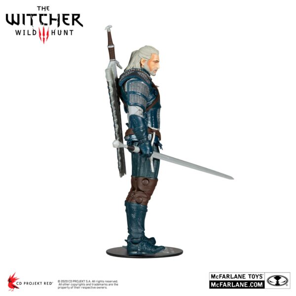 The Witcher Actionfigur Geralt of Rivia (Viper Armor: Teal Dye) 18 cm – Bild 7