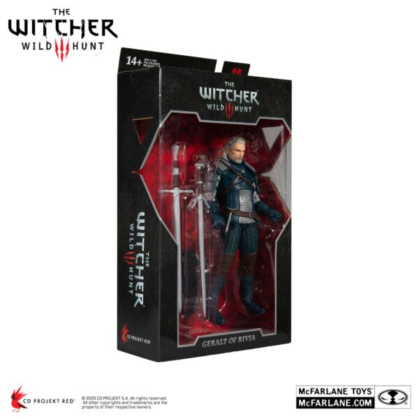 The Witcher Actionfigur Geralt of Rivia (Viper Armor: Teal Dye) 18 cm – Bild 2