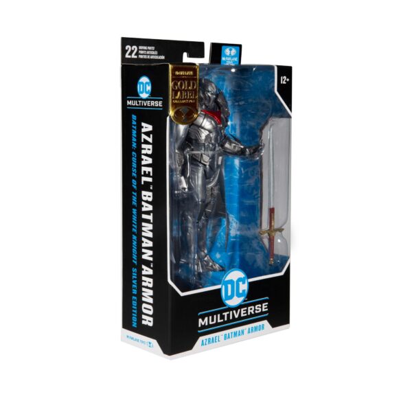 DC Multiverse Actionfigur Azrael Batman Armor (Batman: Curse of the White Knight) Gold Label 18 cm – Bild 2