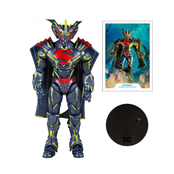 DC Multiverse Actionfigur Superman Energized Unchained Armor (Gold Label) 18 cm – Bild 4
