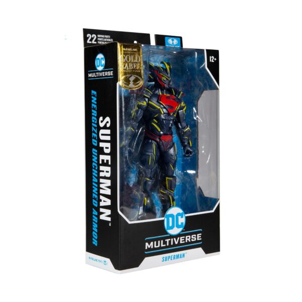 DC Multiverse Actionfigur Superman Energized Unchained Armor (Gold Label) 18 cm – Bild 2