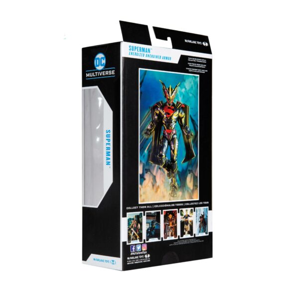 DC Multiverse Actionfigur Superman Energized Unchained Armor (Gold Label) 18 cm – Bild 3