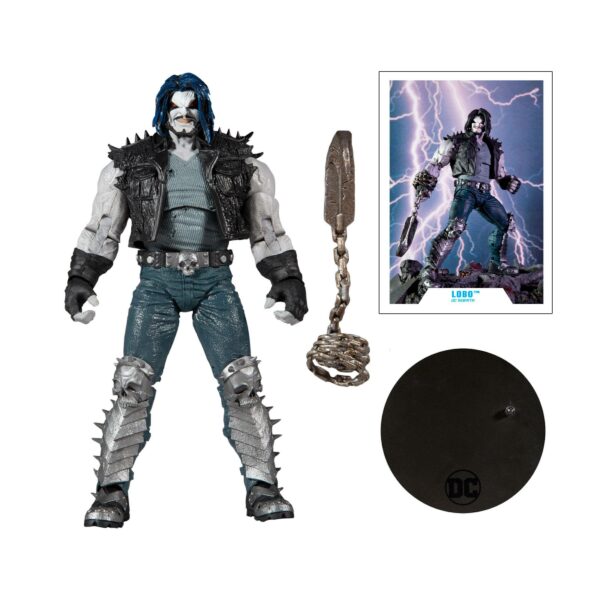 DC Multiverse Actionfigur Lobo (DC Rebirth) 18 cm – Bild 4