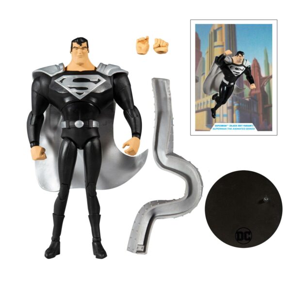 DC Multiverse Actionfigur Superman Black Suit Variant (Superman: The Animated Series) 18 cm – Bild 4